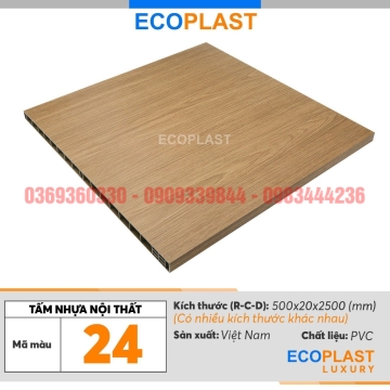 Bảng Màu Nhựa Ecoplast 13