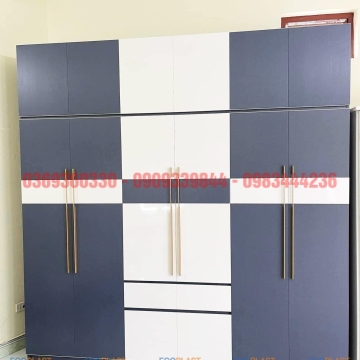 Tủ áo Nhựa Ecoplast Mẫu 2